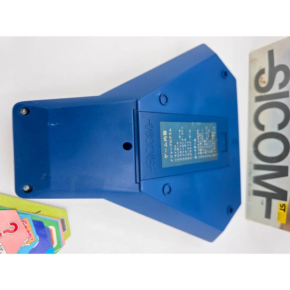 1980 Yonezawa Sicom‎ 16 Cylon Handheld Electronic Multi Games System Japan Works